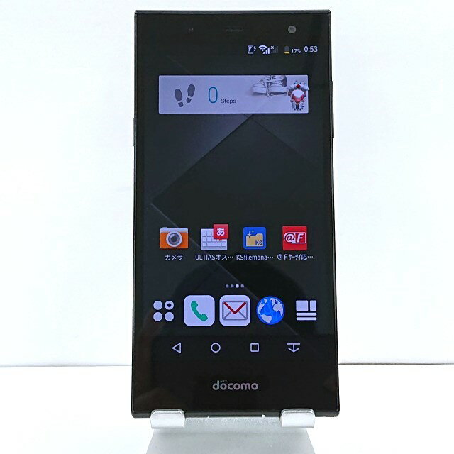 arrows Fit F-01H docomo ブラック 送料無料 本体 c01349 【中古】