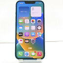 iPhone13 256GB au ブルー 送料無料 本体 c01389 【中古】