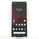 Xperia 1 III SOG03 au フロストブラック 送料無料 本体 c01642 【中古】