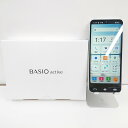 BASIO active SHG09 au シルバー 送料無料 本体 c01728 【中古】