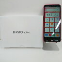 BASIO active SHG09 au レッド 送料無料 本体 c01731 【中古】