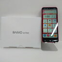 BASIO active SHG09 au レッド 送料無料 本体 c01733 【中古】