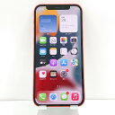 iPhone12 256GB au レッド 送料無料 本体 c01942 【中古】