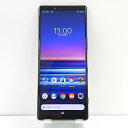 Xperia 1 802SO SoftBank ブラック 送料無料 本体 c01909 【中古】