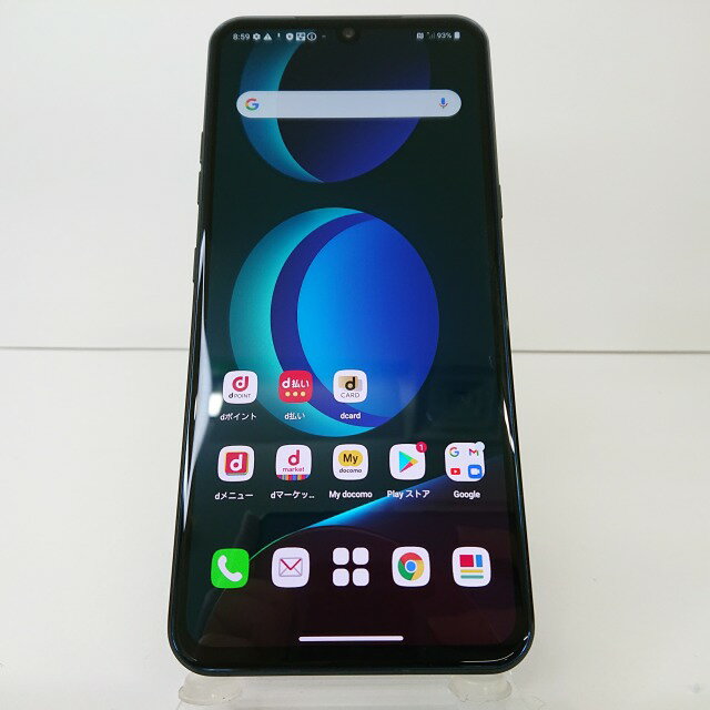 LG V60 ThinQ 5G L-51A docomo ザブラック 送料無料 本体 c02227 