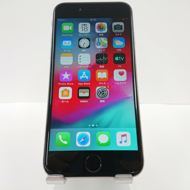 iPhone6 64GB docomo スペースグレイ 送料無料 本体 c02468 【中古】