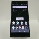 Xperia XZs SOV35 au ブラック 送料無料 本体 c02514 【中古】