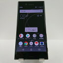 Xperia XZs SOV35 au ブラック 送料無料 本体 c02517 【中古】