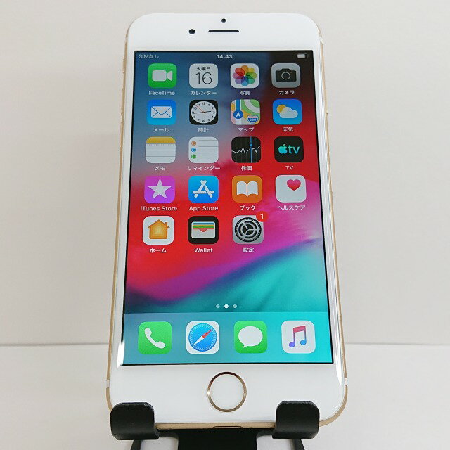 iPhone6 64GB docomo ゴールド 送料無料 本体 c03711 【中古】