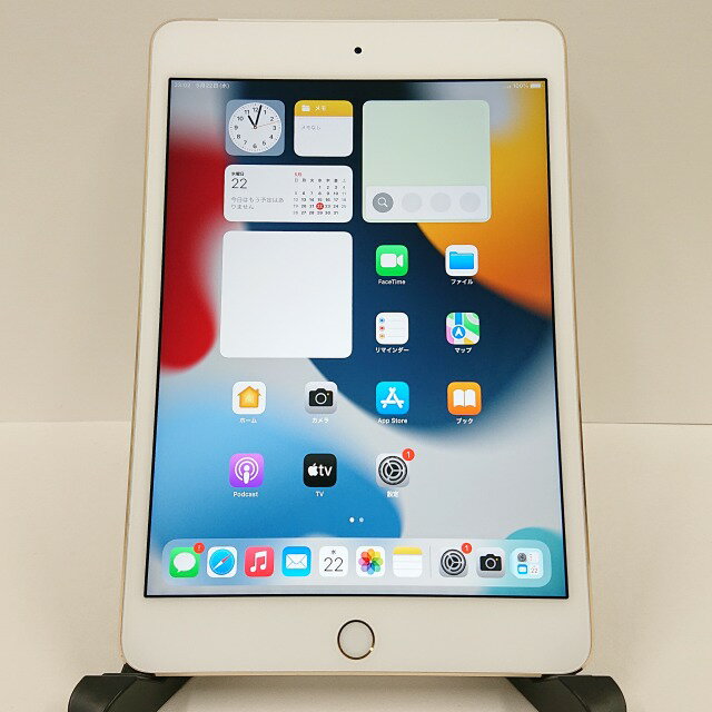 iPad mini4 Cellular 128GB SoftBank ゴールド 送料無料 本体 c04535 【中古】