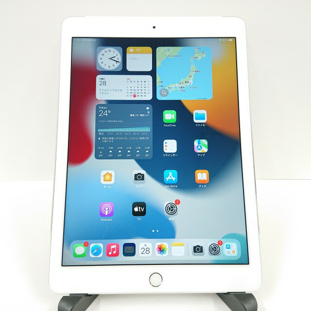 iPadAir2 Wi-Fi+Cellular 64GB docomo シルバー 送料無料 本体 c04769 【中古】