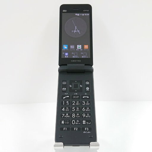 GRATINA KYF42 au ブラック 送料無料 本体 c10168 【中古】 GRATINA KYF42 au ブラック 送料無料 本体 c10168 【中古】