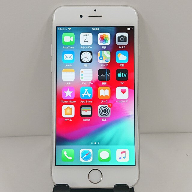 iPhone6 128GB SoftBank シルバー 送料無料 本体 c10357 【中古】