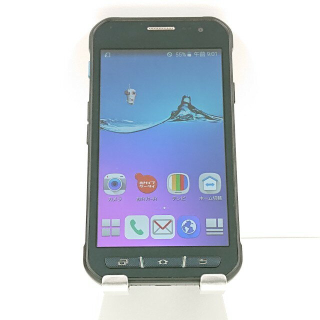Galaxy Active neo SC-01H ドコモ ソリッドブラック 送料無料 本体 c10404 【中古】
