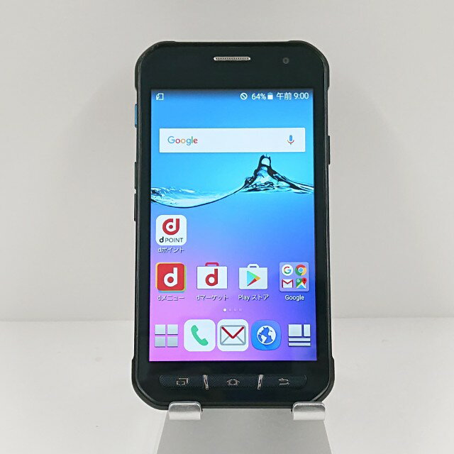 Galaxy Active neo SC-01H ドコモ ソリッドブラック 送料無料 本体 c10406 【中古】