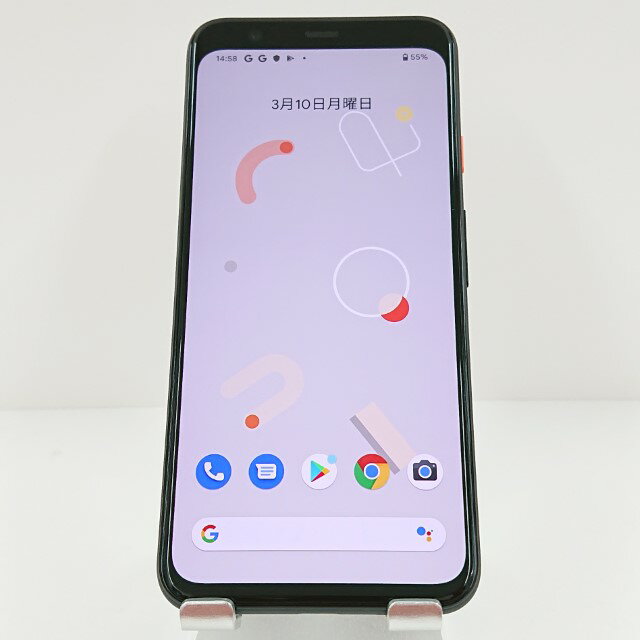 Google Pixel 4 SoftBank クリアリーホワイト 送料無料 本体 c10563 【中古】