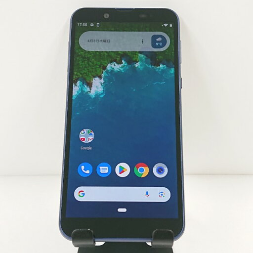 Android One S5 S5-SH Y!mobile ダークブルー 送料無料 本体 c11126 【中古】 Android One S5 S5-SH Y!mobile ダークブルー 送料無料 本体 c11126 【中古】