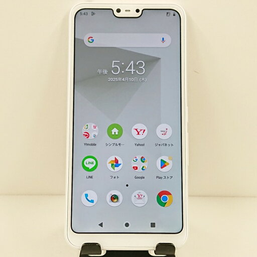 arrows J 901FJ Y!mobile ホワイト 送料無料 本体 c11361 【中古】 arrows J 901FJ Y!mobile ホワイト 送料無料 本体 c11361 【中古】