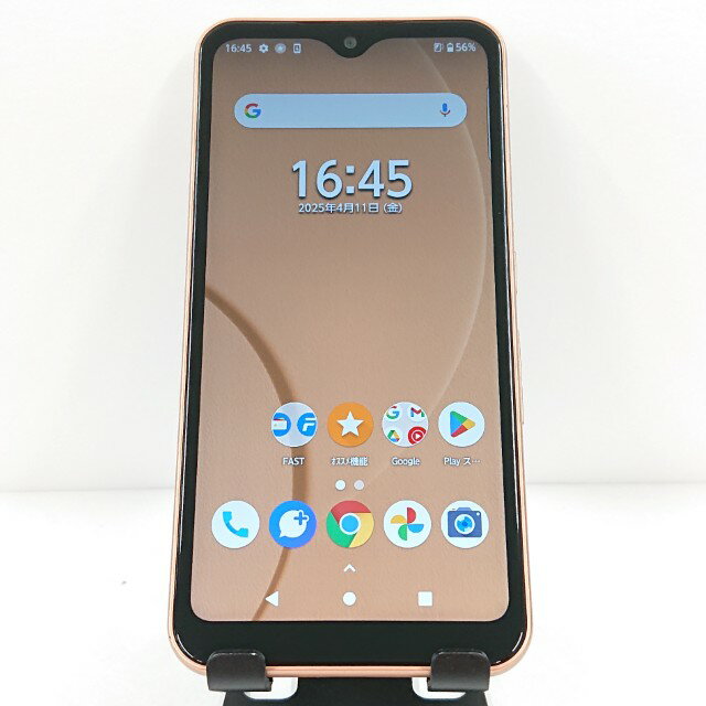 arrows We FCG01 au ローズゴールド 送料無料 本体 c11515 【中古】