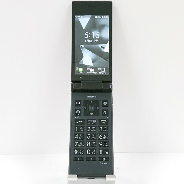 DIGNO ケータイ2 NP701KC SoftBank ブラック 送料無料 本体 c11572 【中古】