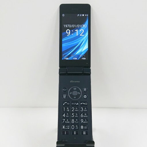 AQUOS ケータイ SH-02L ドコモ ブラック 送料無料 本体 c12052 【中古】 AQUOS ケータイ SH-02L ドコモ ブラック 送料無料 本体 c12052 【中古】