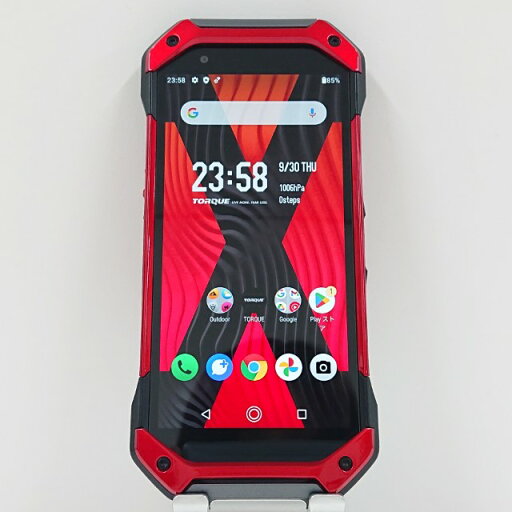 TORQUE 5G KYG01 au レッド 送料無料 本体 c12166 【中古】 TORQUE 5G KYG01 au レッド 送料無料 本体 c12166 【中古】