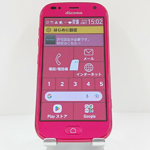 らくらくスマートフォン me F-01L ドコモ ピンク 送料無料 本体 c12243 【中古】 らくらくスマートフォン me F-01L ドコモ ピンク 送料無料 本体 c12243 【中古】