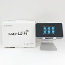 Pocket WiFi 802ZT SoftBank シルバー 送料無料 本体 c12607 【中古】