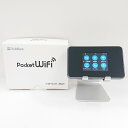 Pocket WiFi 802ZT SoftBank シルバー 送料無料 本体 c12609 【中古】