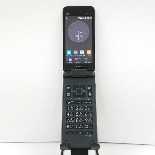 GRATINA KYF42 au ブラック 送料無料 本体 c13155 【中古】 GRATINA KYF42 au ブラック 送料無料 本体 c13155 【中古】