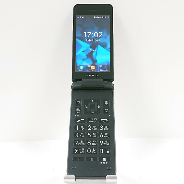 DIGNO ケータイ3 NP902KC SoftBank ブラック 送料無料 本体 c13394 【中古】