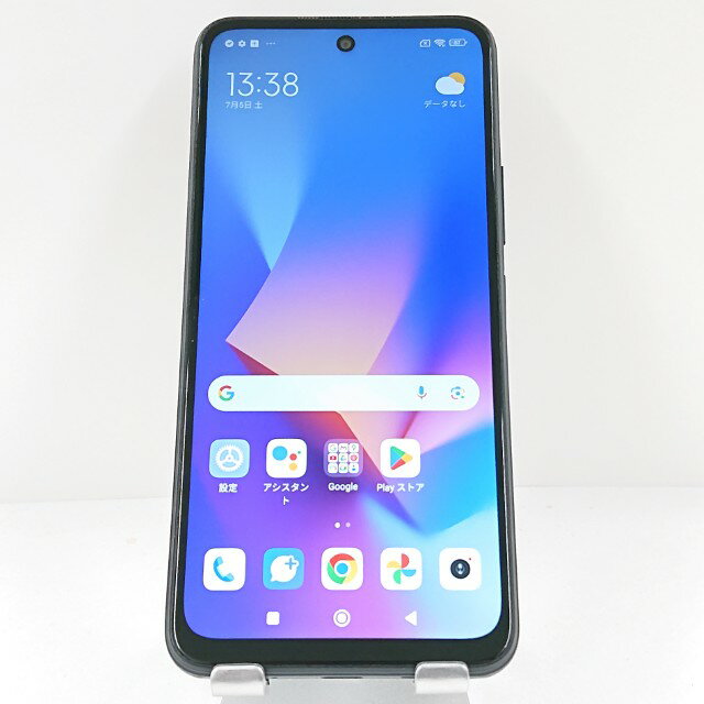 Redmi Note 10 JE XIG02 au グラファイトグレー 送料無料 本体 c13427 【中古】