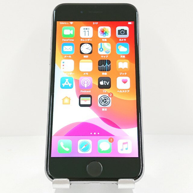 【デモ機】iPhone6s 64GB ドコモ スペースグレイ 送料無料 本体 c13573 【中古】