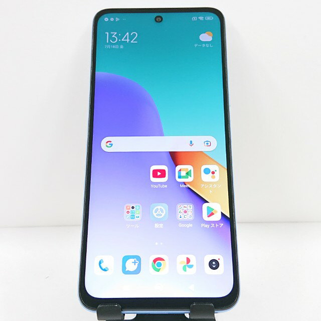 Redmi 12 5G XIG03 au スカイブルー 送料無料 本体 c13639 【中古】