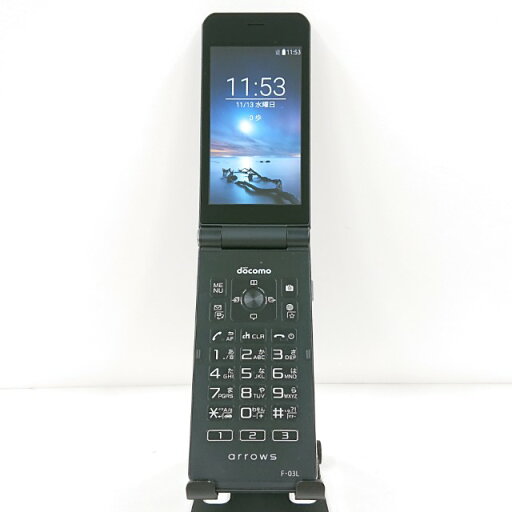 arrows ケータイ F-03L ドコモ ブラック 送料無料 本体 c13600 【中古】 arrows ケータイ F-03L ドコモ ブラック 送料無料 本体 c13600 【中古】