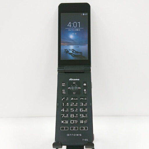 arrows ケータイ F-03L ドコモ ブラック 送料無料 本体 c13606 【中古】 arrows ケータイ F-03L ドコモ ブラック 送料無料 本体 c13606 【中古】