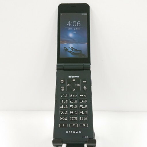 arrows ケータイ F-03L ドコモ ブラック 送料無料 本体 c13607 【中古】 arrows ケータイ F-03L ドコモ ブラック 送料無料 本体 c13607 【中古】