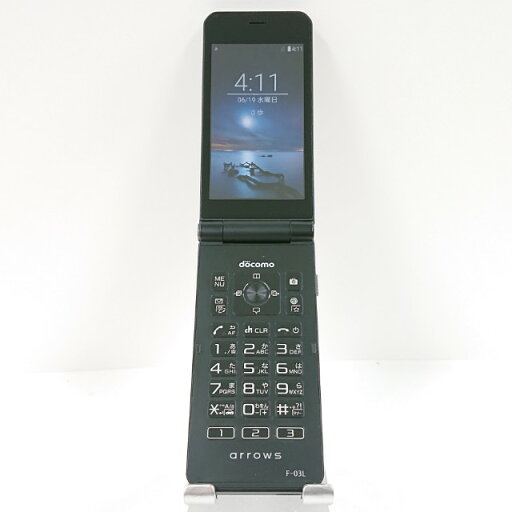 arrows ケータイ F-03L ドコモ ブラック 送料無料 本体 c13609 【中古】 arrows ケータイ F-03L ドコモ ブラック 送料無料 本体 c13609 【中古】