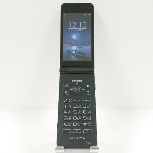 arrows ケータイ F-03L ドコモ ブラック 送料無料 本体 c13610 【中古】 arrows ケータイ F-03L ドコモ ブラック 送料無料 本体 c13610 【中古】