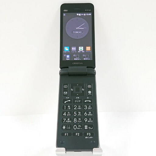 GRATINA KYF42 au ブラック 送料無料 本体 c13716 【中古】 GRATINA KYF42 au ブラック 送料無料 本体 c13716 【中古】