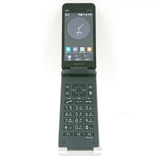 GRATINA KYF42 au ブラック 送料無料 本体 c13717 【中古】 GRATINA KYF42 au ブラック 送料無料 本体 c13717 【中古】