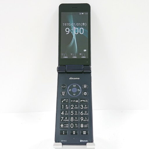 AQUOS ケータイ SH-01J ドコモ ブルーブラック 送料無料 本体 c13751 【中古】 AQUOS ケータイ SH-01J ドコモ ブルーブラック 送料無料 本体 c13751 【中古】