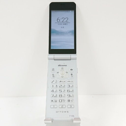 arrows ケータイ F-03L ドコモ シルバー 送料無料 本体 c13754 【中古】 arrows ケータイ F-03L ドコモ シルバー 送料無料 本体 c13754 【中古】