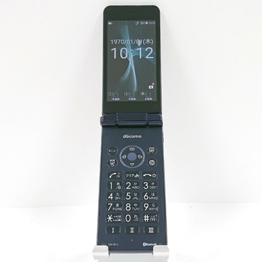 AQUOS ケータイ SH-01J ドコモ ブルーブラック 送料無料 本体 c13758 【中古】 AQUOS ケータイ SH-01J ドコモ ブルーブラック 送料無料 本体 c13758 【中古】