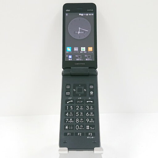 GRATINA KYF42 au ブラック 送料無料 本体 c13769 【中古】 GRATINA KYF42 au ブラック 送料無料 本体 c13769 【中古】
