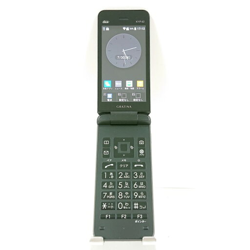 GRATINA KYF42 au ブラック 送料無料 本体 c13770 【中古】 GRATINA KYF42 au ブラック 送料無料 本体 c13770 【中古】