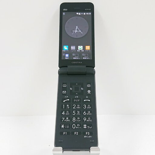 GRATINA KYF42 au ブラック 送料無料 本体 c13771 【中古】 GRATINA KYF42 au ブラック 送料無料 本体 c13771 【中古】