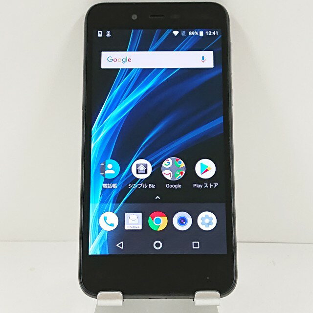 AQUOS sense basic 702SH SoftBank ブラック 送料無料 本体 c14062 【中古】