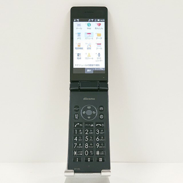 AQUOSカメラレスケータイ SH-03L ドコモ ブラック 送料無料 本体 c14188 【中古】