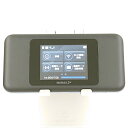 Speed Wi-Fi NEXT W06 HWD37 UQ ブラック×ブルー 送料無料 本体 c14300 【中古】